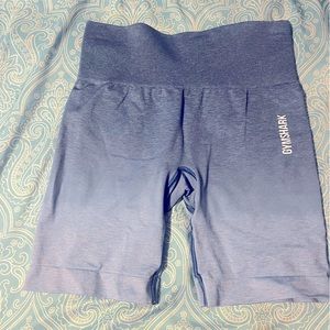 Size small Gymshark ombre shorts